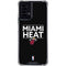NBA Miami Heat Standard - Black Moto G Power 5G (2024) Clear Case