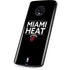 NBA Miami Heat Standard - Black Moto G6 Skin