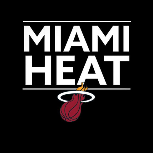 NBA Miami Heat Standard - Black Moto G6 Skin