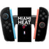 NBA Miami Heat Standard - Black Nintendo Switch 2 (2025) Joy-Con Controller Skin