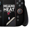 NBA Miami Heat Standard - Black Nintendo Switch 2 (2025) Joy-Con Controller Skin