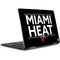 NBA Miami Heat Standard - Black Notebook 9 Pro 13in (2017) Skin