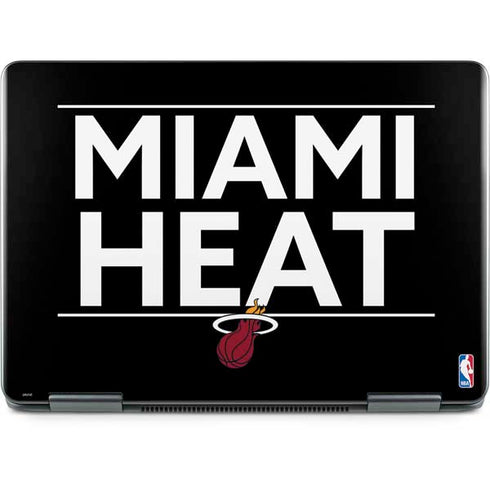 NBA Miami Heat Standard - Black Notebook 9 Pro 13in (2017) Skin