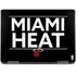 NBA Miami Heat Standard - Black Notebook 9 Pro 13in (2017) Skin