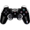 NBA Miami Heat Standard - Black PS3 Dual Shock wireless controller Skin