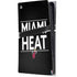 NBA Miami Heat Standard - Black PS5 Pro Console Skin