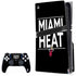 NBA Miami Heat Standard - Black PlayStation PS5 Skins