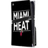 NBA Miami Heat Standard - Black PS5 Pro Disk Console Skin
