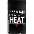 NBA Miami Heat Standard - Black PS5 Pro Disk Console Skin