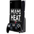 NBA Miami Heat Standard - Black PlayStation PS5 Skins
