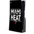 NBA Miami Heat Standard - Black PlayStation PS5 Skins
