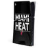 NBA Miami Heat Standard - Black PlayStation PS5 Skins