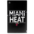 NBA Miami Heat Standard - Black PS5 Slim Digital Edition Console Skin