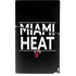NBA Miami Heat Standard - Black PS5 Slim Digital Edition Console Skin