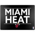 NBA Miami Heat Standard - Black Surface Laptop 7 13.8in Skin