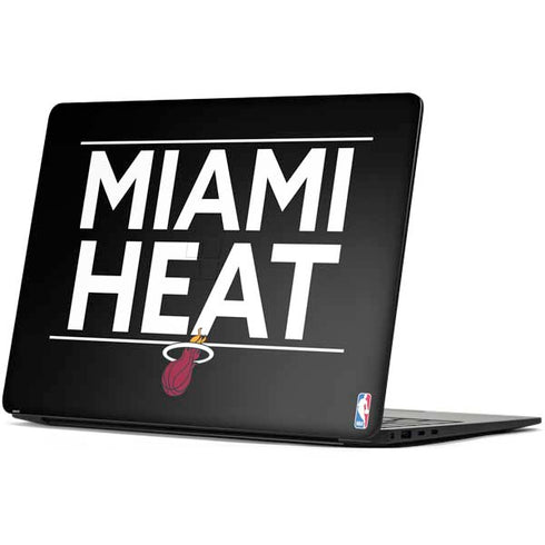 NBA Miami Heat Standard - Black Surface Laptop 7 15in Skin