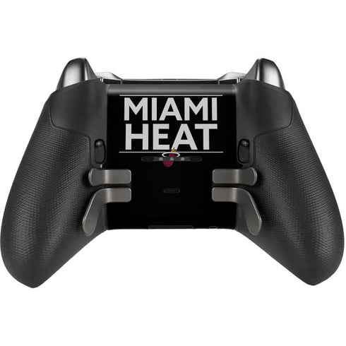 NBA Miami Heat Standard - Black Xbox Elite Wireless Controller Series 2 Skin