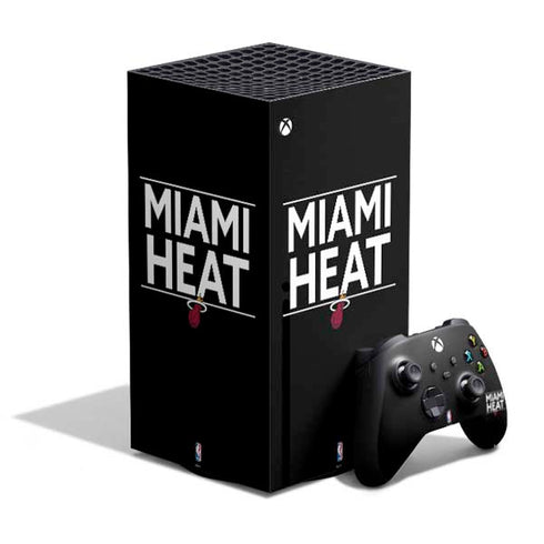 NBA Miami Heat Standard - Black XBox Series X Digital Edition Bundle Skin