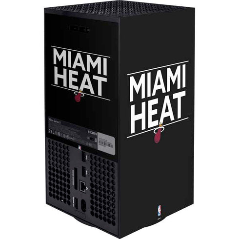NBA Miami Heat Standard - Black XBox Series X Digital Edition Bundle Skin