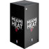 NBA Miami Heat Standard - Black XBox Series X Digital Edition Console Skin