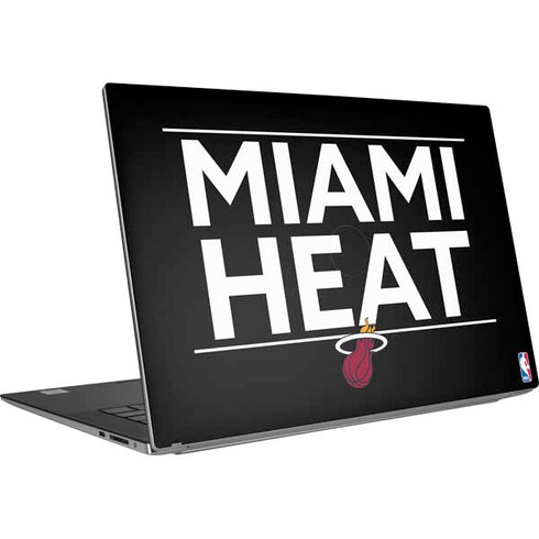 NBA Miami Heat Standard - Black Dell XPS Skin