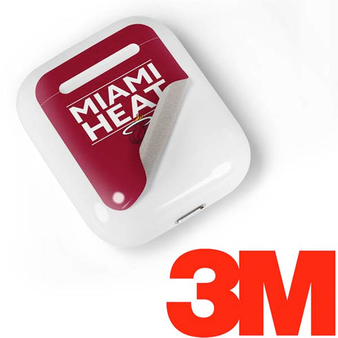 NBA Miami Heat Standard - Red Apple AirPods Skin