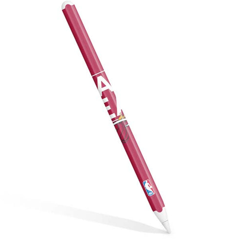 NBA Miami Heat Standard - Red Apple Pencil (2nd Gen 2019) Skin