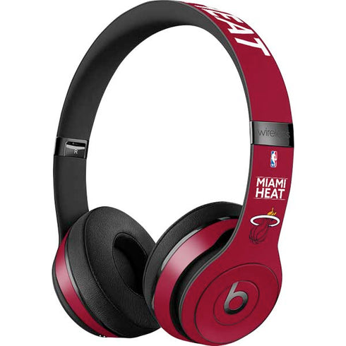 NBA Miami Heat Standard - Red Beats Solo 3 Wireless Skin