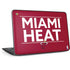 NBA Miami Heat Standard - Red HP Chromebook Skin