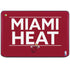NBA Miami Heat Standard - Red HP Chromebook Skin