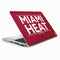 NBA Miami Heat Standard - Red HP Elitebook Skin
