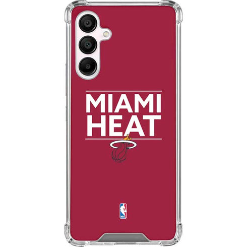 NBA Miami Heat Standard - Red Galaxy A16 5G Clear Case