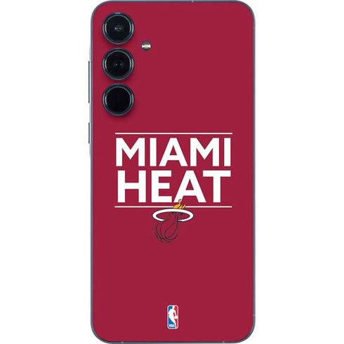 NBA Miami Heat Standard - Red Galaxy A55 5G Skin