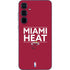 NBA Miami Heat Standard - Red Galaxy A55 5G Skin