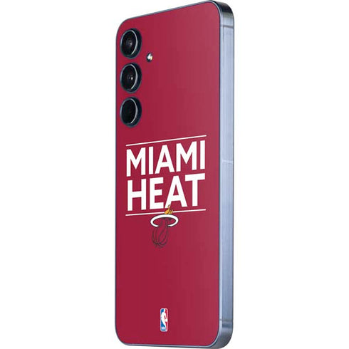 NBA Miami Heat Standard - Red Galaxy A55 5G Skin