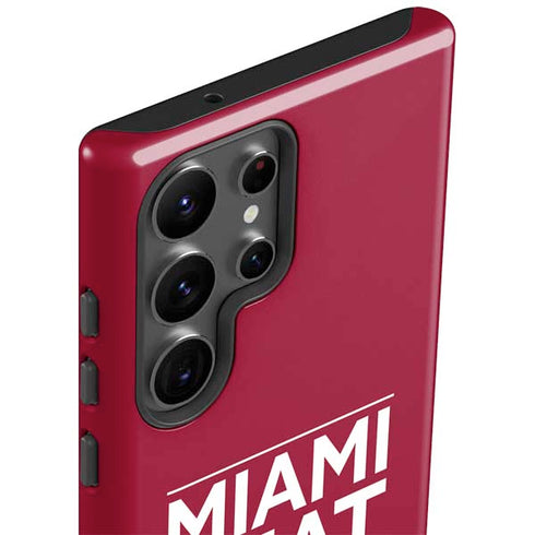 NBA Miami Heat Standard - Red Galaxy S23 Ultra Pro Case