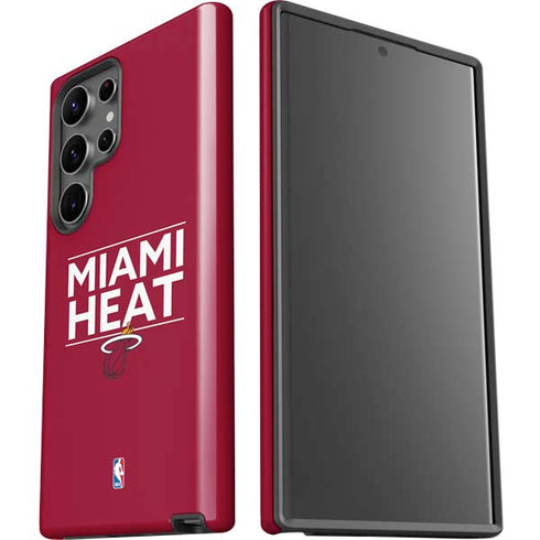 NBA Miami Heat Standard - Red Galaxy S23 Ultra Pro Case