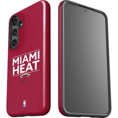 NBA Miami Heat Standard - Red Galaxy S25 Impact Case