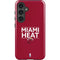 NBA Miami Heat Standard - Red Galaxy S25 Plus Impact Case