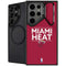 NBA Miami Heat Standard - Red Galaxy S24 Ultra Kickstand Case