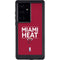 NBA Miami Heat Standard - Red Galaxy S24 Ultra Waterproof Case