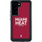 NBA Miami Heat Standard - Red Galaxy S24 Waterproof Case