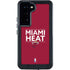 NBA Miami Heat Standard - Red Galaxy S24 Waterproof Case