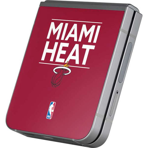 NBA Miami Heat Standard - Red Galaxy Z Flip6 Skin