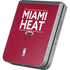 NBA Miami Heat Standard - Red Galaxy Z Flip6 Skin