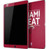 NBA Miami Heat Standard - Red iPad Skins
