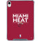 NBA Miami Heat Standard - Red iPad 11th Gen (2025) Clear Case