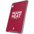 NBA Miami Heat Standard - Red iPad 11th Gen (2025) Clear Case