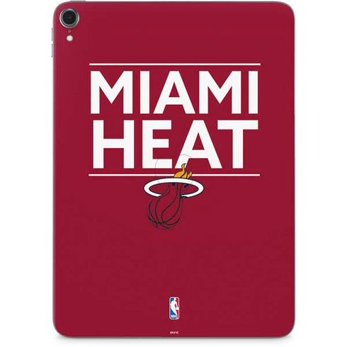 NBA Miami Heat Standard - Red Apple iPad Pro Skin