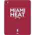 NBA Miami Heat Standard - Red iPad Pro 13in M4 (2024) Skin